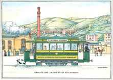 CPM Genova 1893 Tramway 