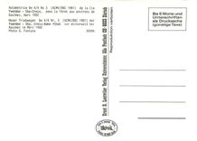 CPM Automotrice Be 4 4 nO3 de la Cie Yverdon Ste Croix dans la foret aux environs de Baulmes