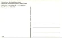 CPM Matterhorn Gotthard Bahn MGB 