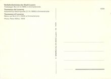 CPM Tramways of Lucerne Automotrice BE 2 2 5 Cointreau