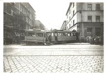CPM Strasenbahnungluck in Munchen 1917 