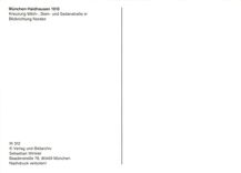 CPM Munchen Haldhausen 1910 