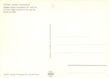 CPM Switzerland Leysin Le train Aigle Leysin et vue sur les dents du Midi