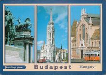 CPM Greetings from Budapest Hungary 