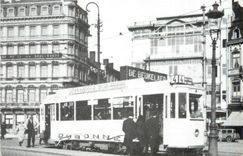 CPM Ligne motrice M 29 au pont d'Avroy