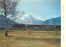 CPM Swiss Federal Railways Ligne Zurich Coire pres de Weesen