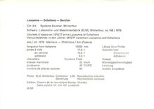 CPM Lausanne Echallens Bercher Systeme Brunner Winterthur