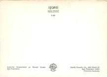 CPM Colorful flowerstand on Powell Streeet San Francisco 