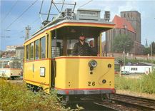 CPM Rostock Strasenbahn Triebwagen Baujahr 