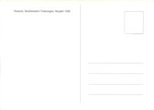 CPM Rostock Strasenbahn Triebwagen Baujahr 