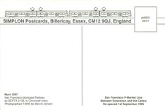 CPM San Francisco F Market Line Between Downtown and the Castro 