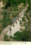 CPM Chemins de fer de Provence Le train a vapeur sur le Viaduc du Coulomp 