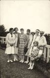 CPA Carte photo Enfants Femmes Plage Villiers le Prieure Ferme de Beaumont Annee 1929