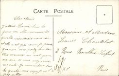 CPA Real photo Woman Louis Chantelot Paris