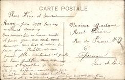 CPA Real photo child RaVET girl