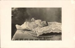 CPA Real photo child baby