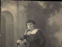 CPA Real photo Woman Costume