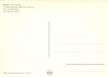 CPM Riehen Grenze Grenzkiosk Einkaufskiosk nach der Grenze Cigarettes Gauloises