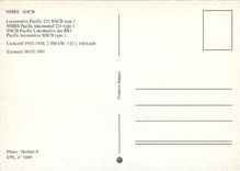 CPM Locomotive Pacific 231 SNCB Type 1