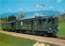 CPM Regionalverkehr Bern Solothurn Train historique Cfe 4 4 11 et C4 61