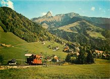 CPM Switzerland Les Avants sur Montreux Rochers de Naye et Dent de Jaman Le funiculaire pour Sonloup