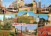 CPM Nantes Le château des Ducs de Bretagne et le centre ville