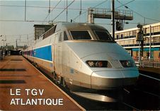 CPM Le TGV Atlantique 