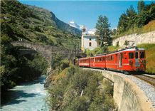 CPM Glacierexpress bei Neubruck im Vispertal Wallis