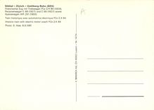 CPM Historic train with electric motor coach 