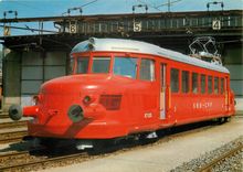 CPM Swiss Federal Railways Electric motor coach 