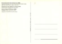 CPM Swiss Federal Railways Baggage motor car 