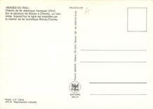 CPM Chemin de fer electrique Veveysan Sur le parcours de Blonay a Chamby un train mixte Blonay Chamb