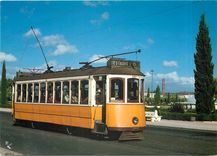 CPM Tramways of Lisbon electric tramcar 