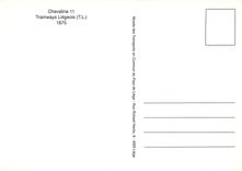 CPM Chevaline 11 Tramways Liegeois 1875