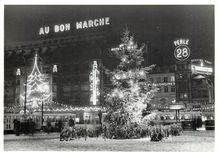 CPM Brussel Place Rogier Au Bon Marche