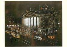 CPM La Bourse Bruxelles 