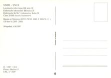 CPM Class 28 BB electric locomotive 