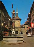 CPM Zahringer fountain and Zeitglocken tower 
