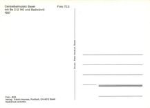 CPM Centralbahnplatz Basel mit Be 2 2 141 und Badwannli