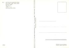 CPM Metro de Barcelona Serie 601 a 607