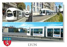 CPM Lyon Rhone Le Tramway 