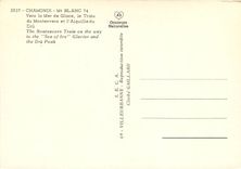 CPM The Montenvers Train on the way to the Sea of Ice 