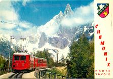 CPM The Montenvers Train and the Dru Peak 