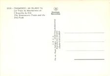 CPM The Montenvers Train and the Dru Peak 