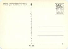 CPM Salzburg Altstadt mit Hohensalzburg