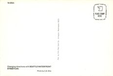 CPM Seattle Waterfront Streetcar 