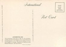 CPM California State Railroad Museum Locomotive 