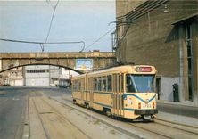 CPM Motrice 7728 au Pont de Luttre