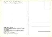 CPM Amutra Trammuseum Schepdaal Reeks A 9314