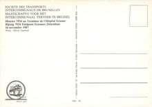 CPM Motrice 7934 au terminus de l'hopital Erasme Bruxelles